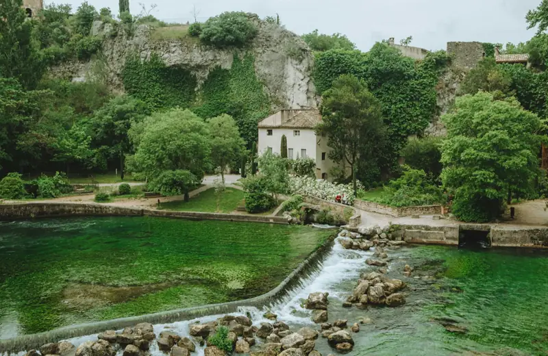 La Sorgue près de L'Isle-sur-la-Sorgue